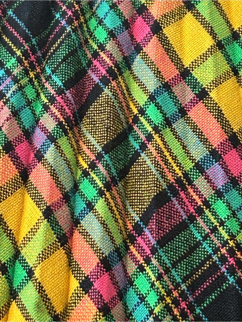 Vintage Malbe Women's pleated accordion Wool Maxi Skirt  1960s 1970s - Picture 2 of 7